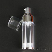 Pearl White Cosmetic Bottle with Airless Pump (NAB37)
